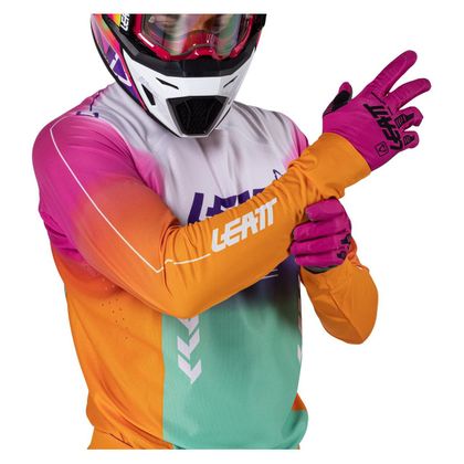 Maillot cross Leatt 5.5 ULTRAWELD 2026 - Orange / Bleu
