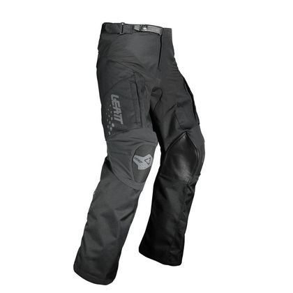 pantaloni enduro Leatt 5.5 ENDURO - BLACK 2023 - Nero / Bianco Ref : LB0469 