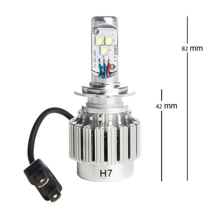 Ampoule Tecno globe LED VENTILE H7 - Éclairage et signalisation 