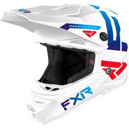 Casco de motocross FXR LEGION PATRIOT ENFANT - Blanco Ref : FXR0294 