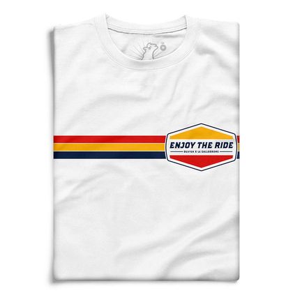 Camiseta de manga corta Le Gallodrome ENJOY THE RIDE Ref : LGL0001 