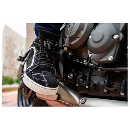 LS2 DORON Motorbike sneakers - Black / White