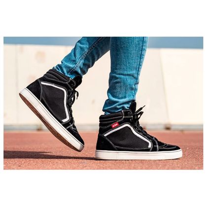 LS2 DORON Motorbike sneakers - Black / White