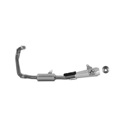 Arrow Pro Race Titanium - Titanium Spruitstuk Volledige lijn - Grijs