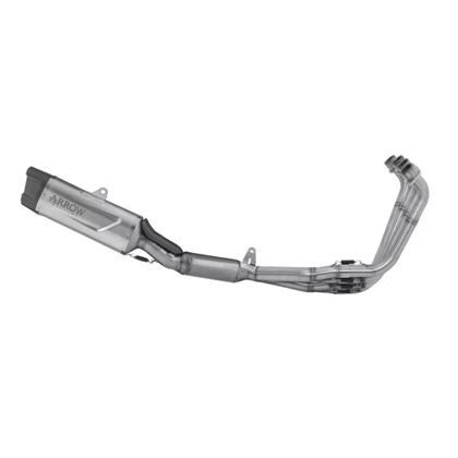 Ligne Complète Arrow INDY RACE EVO NOIR EMBOUT CARBONE