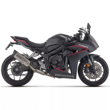 Ligne Complète Arrow INDY RACE EVO NOIR EMBOUT CARBONE Ref : AW1267 / 71999AKN 