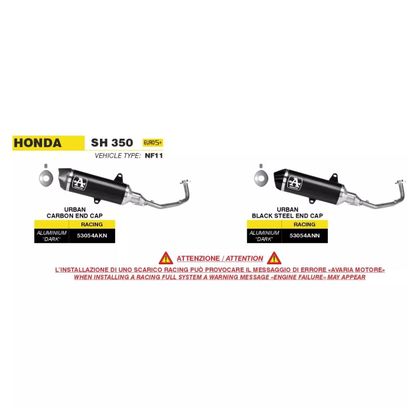 Ligne Complète Arrow Alu noir embout carbone