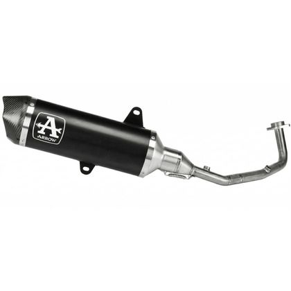 Ligne Complète Arrow Alu noir embout carbone