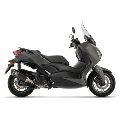 Arrow Urban schwarzes aluminium mit Carbon-Endkappe Komplette Auspuffanlage Ref : AW1309 / 53057ANN 