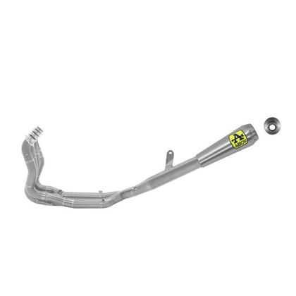 Ligne Complète Arrow Pro Race Titane - Collecteur Titane - Gris Ref : AW0841 / 71207CP 