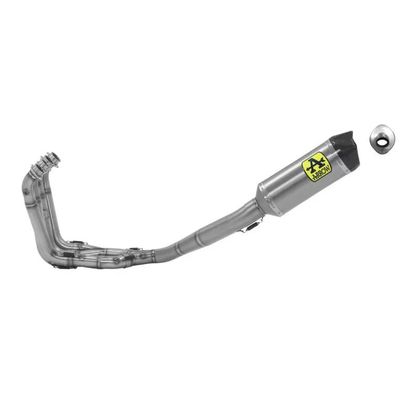 Arrow Competition EVO Titanium - Titanium manifold Full Line - Grey Ref : AW0833 / 71161CKR 