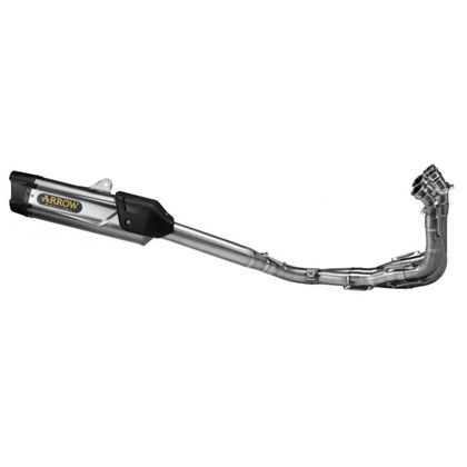 Ligne Complète Arrow Indy Race Titane Racing - Collecteur Titane - Gris