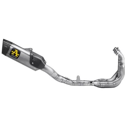 Arrow Pista Titanium Racing - Krümmer Titanium - Mit DB-Killer Vollständige Linie - Grau Ref : AW0874 / 71241PTZ YAMAHA 900 R9 - 2025