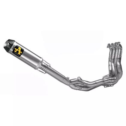 Ligne Complète Arrow Indy Race Titane Racing - Collecteur Titane - Gris Ref : AW0854 / 71216CKZ 