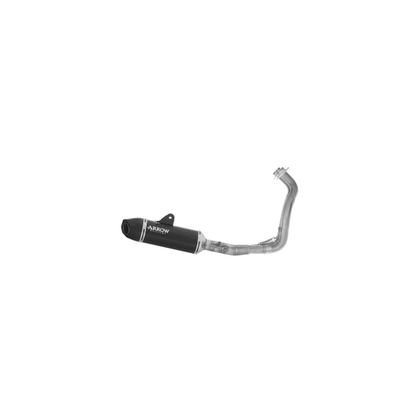Arrow INDY RACE black aluminium with carbon tip Complete Line
