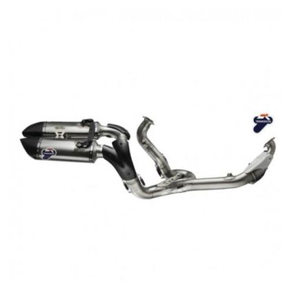 Ligne Complète Termignoni RACING 2-1-2x SILENCIEUX - Gris Ref : TER0036 / D17009400ITC 