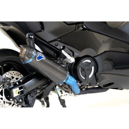 Termignoni RACING BLACK EDITION MANIFOLD 2-1 STAINLESS BLACK & FULL CARBON MUFFLER Complete Line - Black