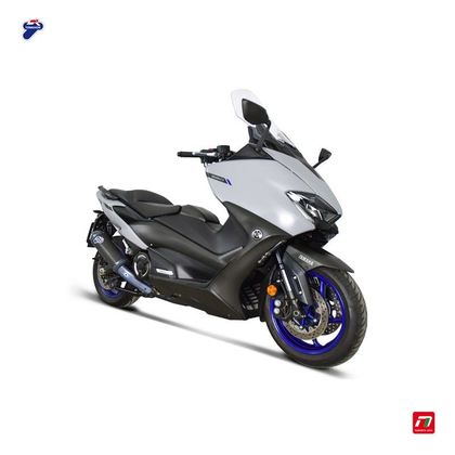 Ligne Complète Termignoni RACING BLACK EDITION COLLECT. 2-1 INOX NOIR & SILENCIEUX TITANE NOIR-CARBONE - Noir