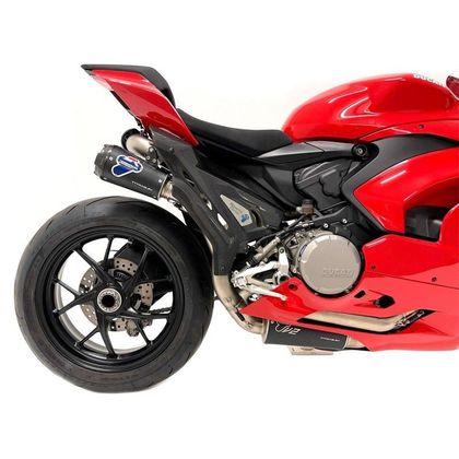 Ligne Complète Termignoni RACING INOX-TITANE-CARBONE + Upmap - Gris