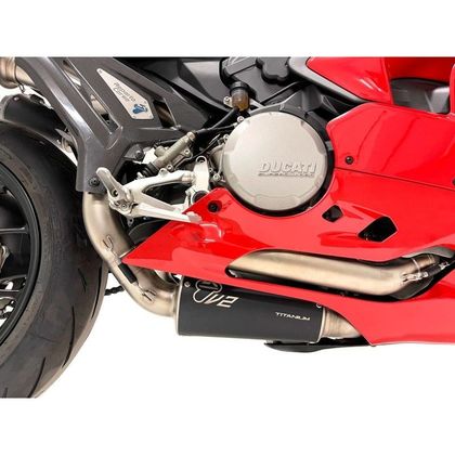 Ligne Complète Termignoni COLLECTEUR SBK + 2x SILENC. (Moto Stock) - Gris