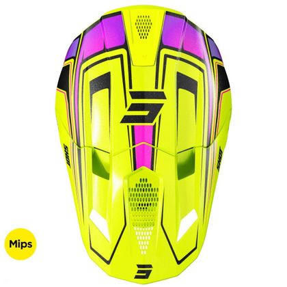 Shot LITE - GLORY 2026 Cross helmet - Neon Yellow Pearly