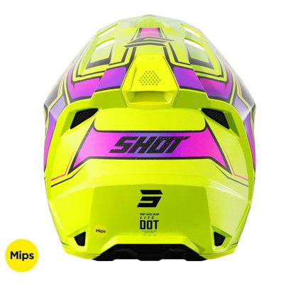 Shot LITE - GLORY 2026 Cross helmet - Neon Yellow Pearly