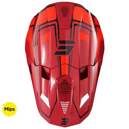 Shot LITE - GLORY 2026 Cross helmet - Red