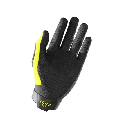 Shot LITE - PRO 2025 Handschoenen met kruis - Geel
