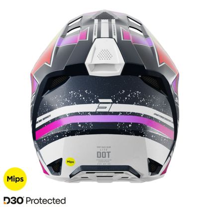 Shot LITE - RACING 2025 Cross-Helm - Blau / Gelb