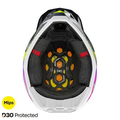 Shot LITE - RACING 2025 Cross-Helm - Blau / Gelb