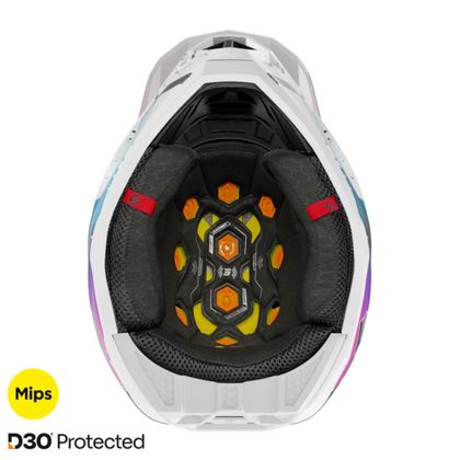 Shot LITE - RACING 2025 Cross-Helm - Weiß / Rosa