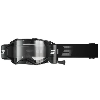 Masque cross Shot LITE - ROLL OFF - CALM BLACK_MATT  - Noir