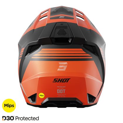 Casque cross Shot LITE - S10 2026 - Orange