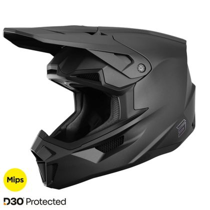 Shot LITE - SOLID 2025 Cross-Helm - Schwarz Ref : SO2984 