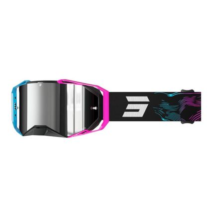 Krosová maska Shot LITE - VOLT 2027 - Modrá / Růže