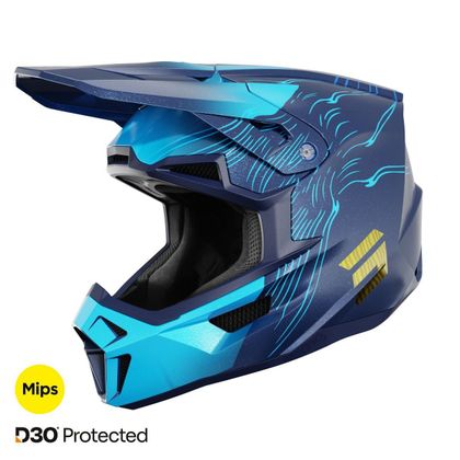 Casque cross Shot LITE -VOLT 2026 - Bleu Ref : SO3245 