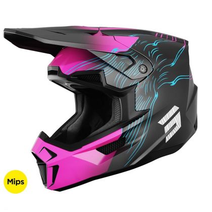 Shot LITE -VOLT 2026 Cross helmet - Pink / Black Ref : SO3246 
