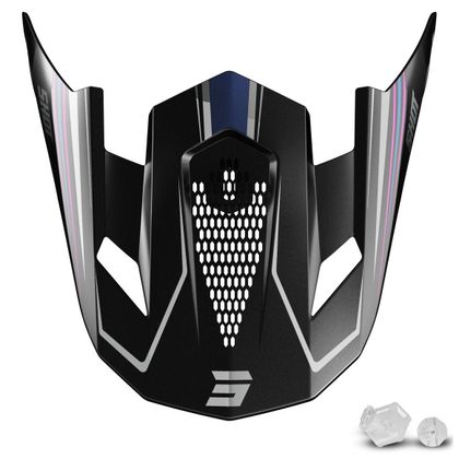Visière TT Shot LITE - GLORY - Black-Pearly