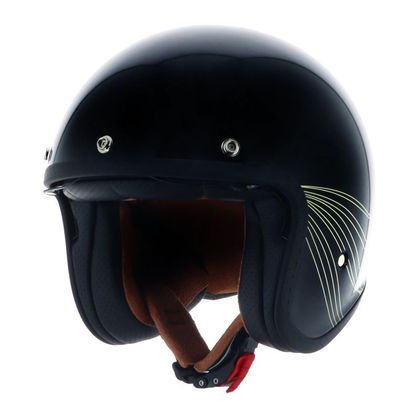 Helstons LEO Jet helmet - Black Ref : HS1345 