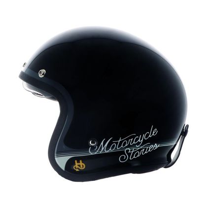 Helstons MUSIC Jet helmet - Black Ref : HS1346 