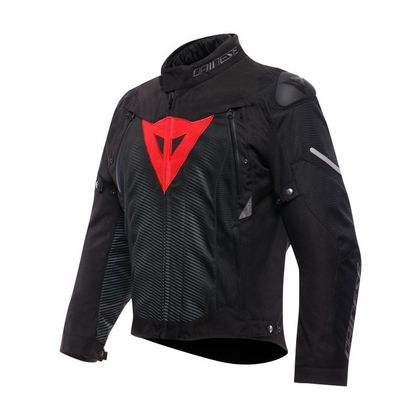 Blouson Moto Dainese SUPER SPRINT D-DRY - Noir / Rouge Ref : DN2231 