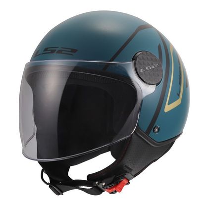 LS2 OF558 - SPHERE LUX II - MINIM Jet-Helm - Blau Ref : LS1280 