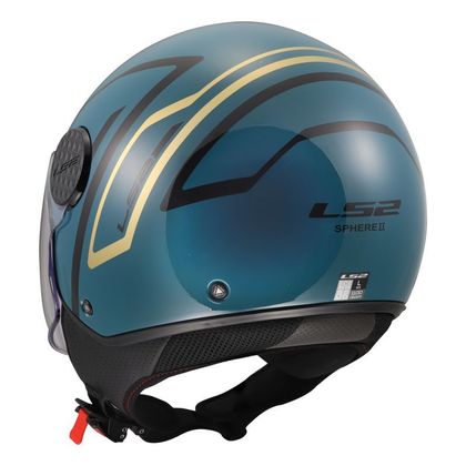 LS2 OF558 - SPHERE LUX II - MINIM Jet-Helm - Blau