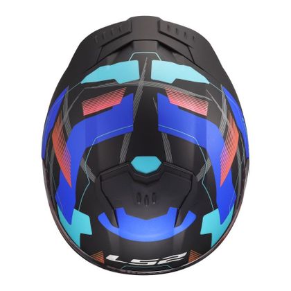Casque intégral LS2 FF808 - STREAM II - MIKA - Noir / Bleu