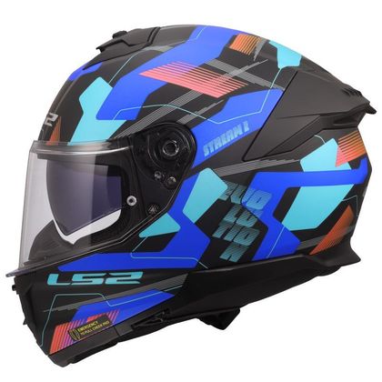 Casque intégral LS2 FF808 - STREAM II - MIKA - Noir / Bleu