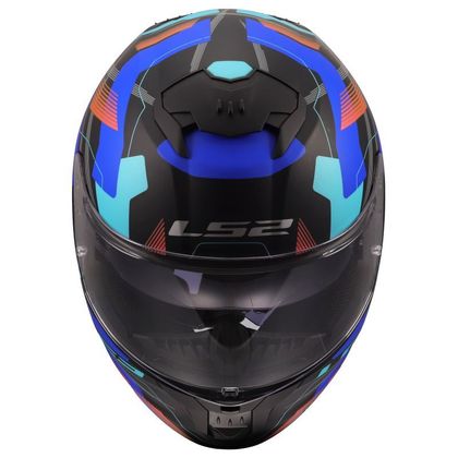 Casque intégral LS2 FF808 - STREAM II - MIKA - Noir / Bleu