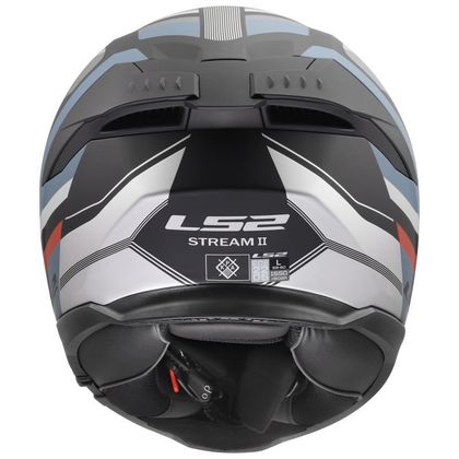 Casque intégral LS2 FF808 - STREAM II - VINTAGE - Noir
