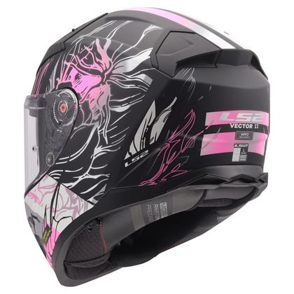 Casque intégral LS2 FF811 - VECTOR II - DARFLO - Noir / Rose