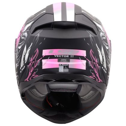 Casque intégral LS2 FF811 - VECTOR II - DARFLO - Noir / Rose