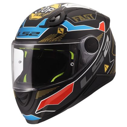 Casque intégral LS2 FF812 - KID ZERO - Gris / Rouge Ref : LS1256 
